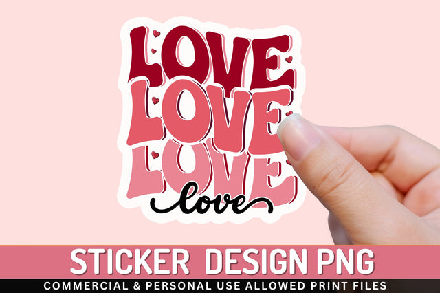 Love PNG Sticker Sublimation Regulrcrative 