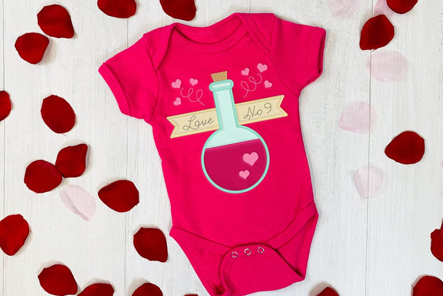 Love Potion Bottle Applique Embroidery Embroidery/Applique DESIGNS Designed by Geeks 