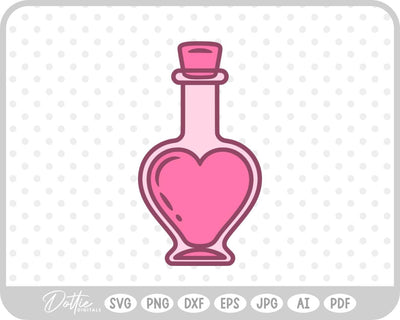 Love Potion SVG DottieDigitals 