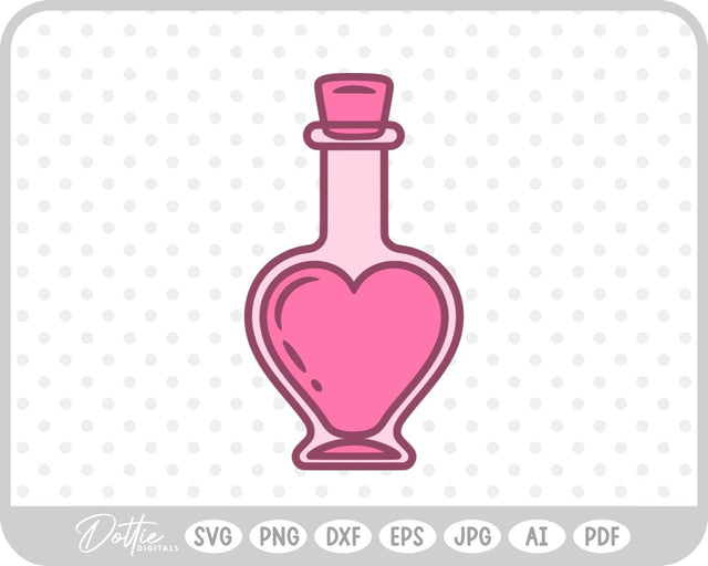 Love Potion SVG DottieDigitals 