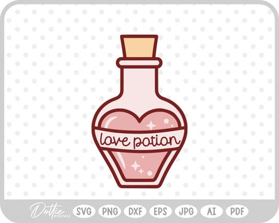Love Potion SVG DottieDigitals 
