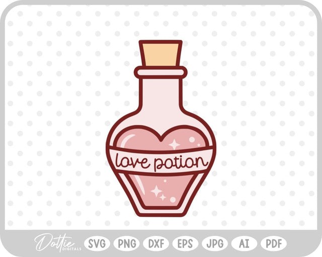 Love Potion SVG DottieDigitals 