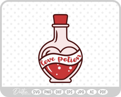 Love Potion SVG DottieDigitals 