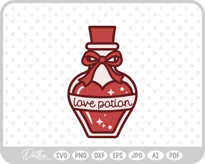 Love Potion SVG DottieDigitals 