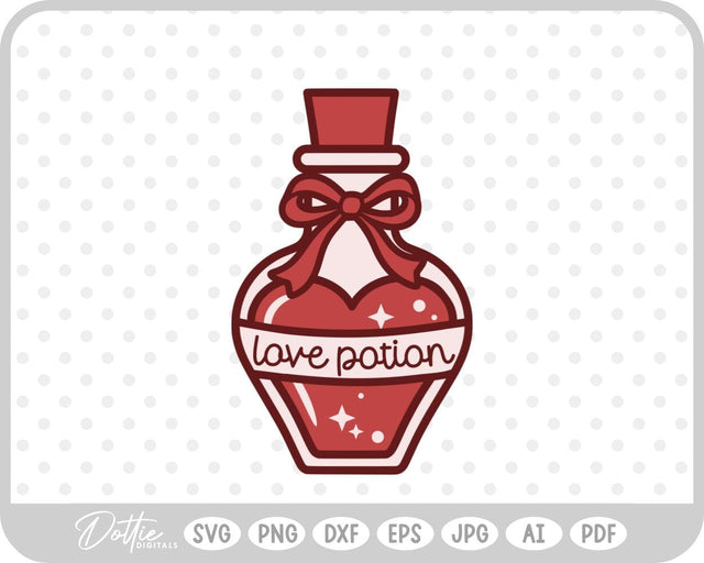 Love Potion SVG DottieDigitals 