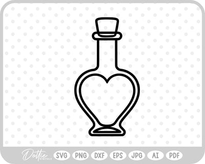 Love Potion SVG DottieDigitals 