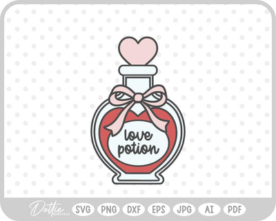 Love Potion SVG DottieDigitals 