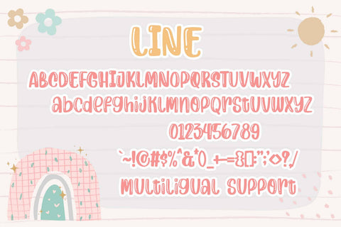 Love Rain Font Font Dm Letter Studio 
