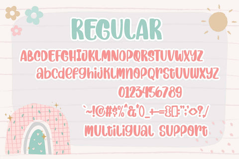 Love Rain Font Font Dm Letter Studio 