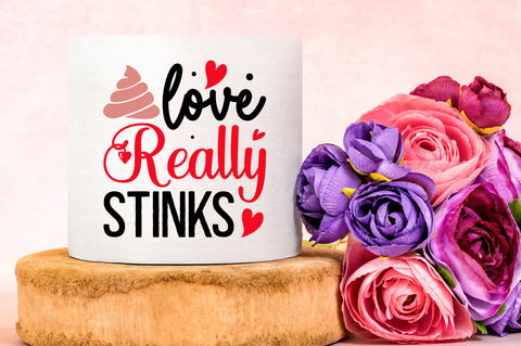 Love really stinks Svg Design SVG Regulrcrative 