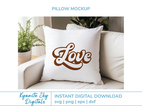 Love Retro Style With Shadow SVG Mini Bundle SVG Kyanite Sky Digitals 