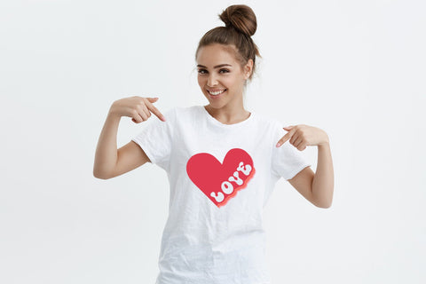 Love, Retro Valentine's Day SVG SVG CraftLabSVG 