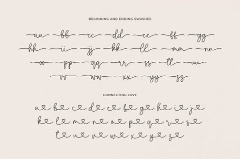 Love Self - Lovely Script Font Font Heinzel Studio 