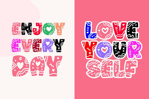Love Sky Font Font Dm Letter Studio 
