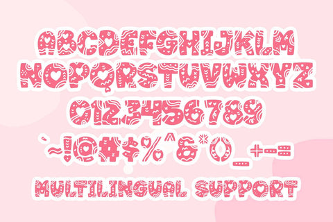 Love Sky Font Font Dm Letter Studio 