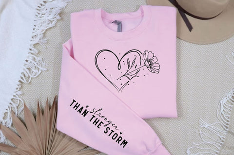 Love Sleeve SVG Design, Christian Sleeve SVG, Faith SVG Design, Jesus Sleeve SVG SVG Regulrcrative 