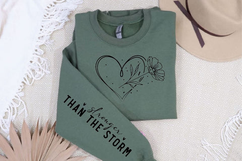 Love Sleeve SVG Design, Christian Sleeve SVG, Faith SVG Design, Jesus Sleeve SVG SVG Regulrcrative 