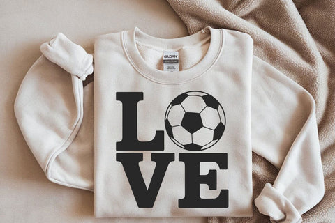 Love Soccer SVG: Vector Cut Files for Cricut, Silhouette SVG DesignDestine 