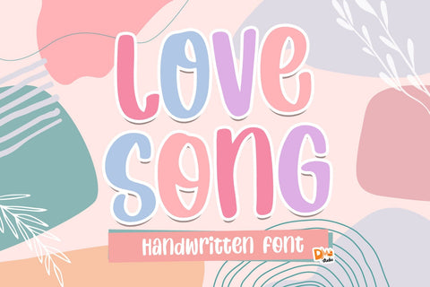Love Song Font Dm Letter Studio 