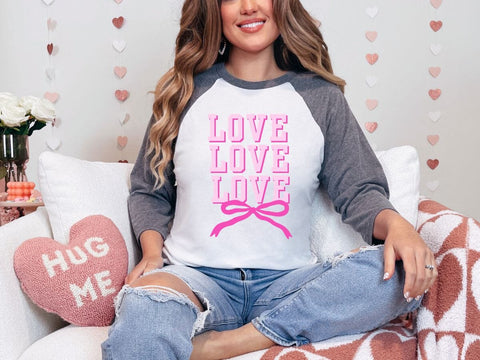 Love Stacked With Bow SVG So_Fontsy_VIP 