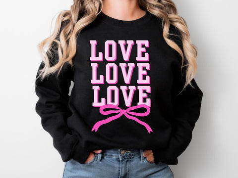 Love Stacked With Bow SVG So_Fontsy_VIP 