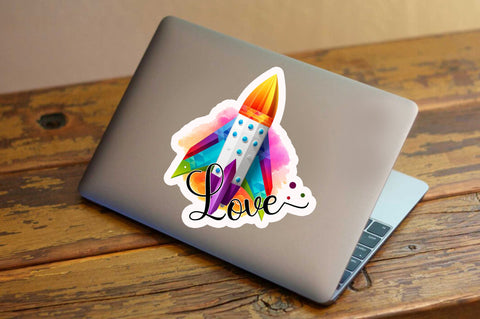Love Sticker Design Sublimation Regulrcrative 