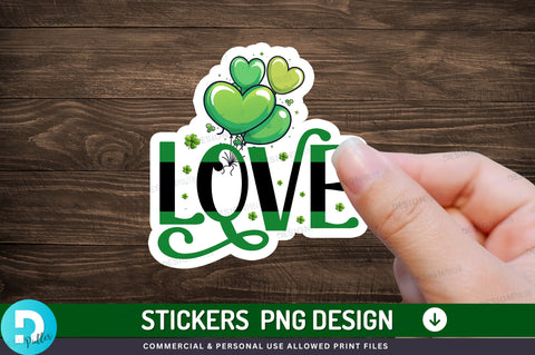 Love Sticker Design Sublimation Regulrcrative 