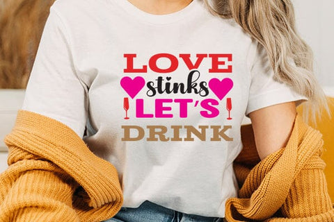 love stinks lets drink SVG Angelina750 