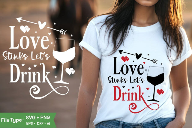 Love Stinks Let's Drink valentine SVG Design, valentine's SVG Design, valentine's Day SVG Design, valentine's, SVGs,Quotes and Sayings,Food & Drink,On Sale, Print & Cut SVG DesignPlante 503 