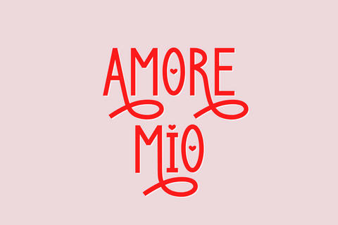 Love Story Font Cotton White Studio 