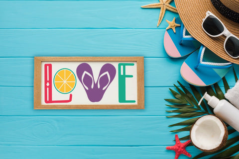 Love, Summer Sign SVG SVG CraftLabSVG 