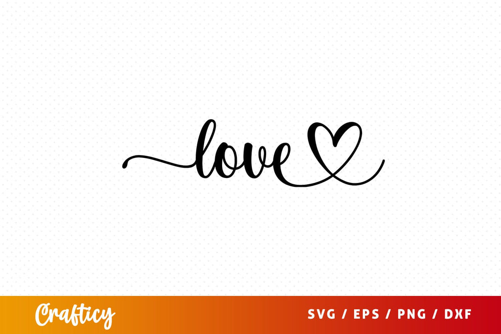 Love SVG Design - So Fontsy