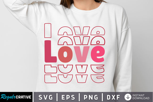Love svg Design SVG Regulrcrative 