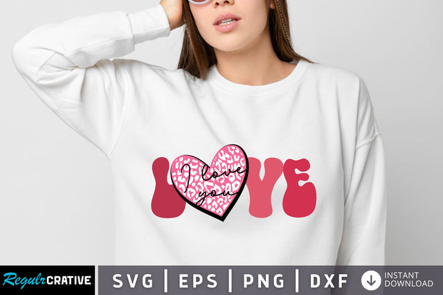 Love SVG Design SVG Regulrcrative 