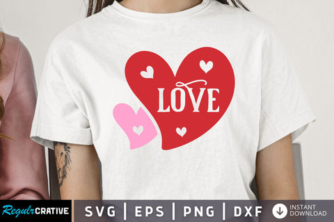 Love SVG design SVG Regulrcrative 