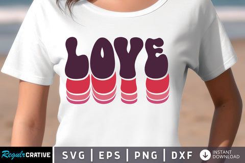 Love SVG Design SVG Regulrcrative 