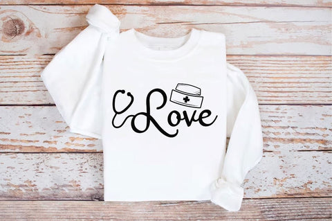 Love SVG, Nurse SVG Design SVG Regulrcrative 