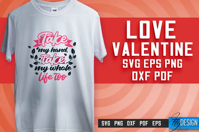 Love SVG Printing | Valentine's Quotes SVG Design | SVG File SVG Fly Design 