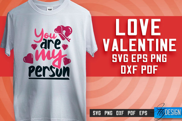 Love SVG Printing | Valentine's Quotes SVG Design | SVG File SVG Fly Design 