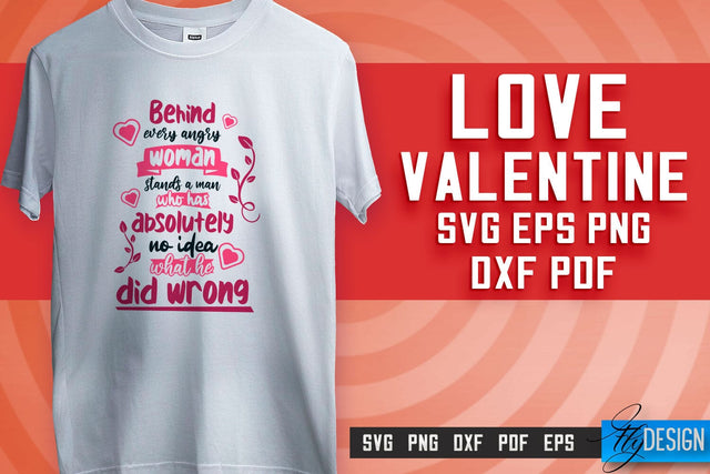 Love SVG Printing | Valentine's Quotes SVG Design | SVG File SVG Fly Design 