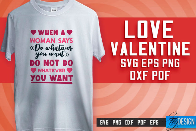 Love SVG Printing | Valentine's Quotes SVG Design | SVG File SVG Fly Design 