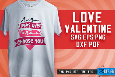 Love SVG Printing | Valentine's Quotes SVG Design | SVG File SVG Fly Design 