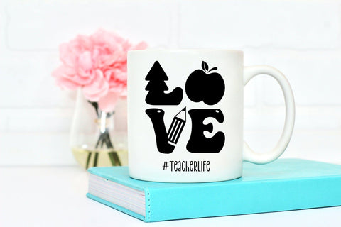 Love, Teacher Christmas SVG Design SVG CraftLabSVG 