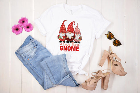 Love the Gnome You're with Sublimation Sublimation CraftLabSVG 
