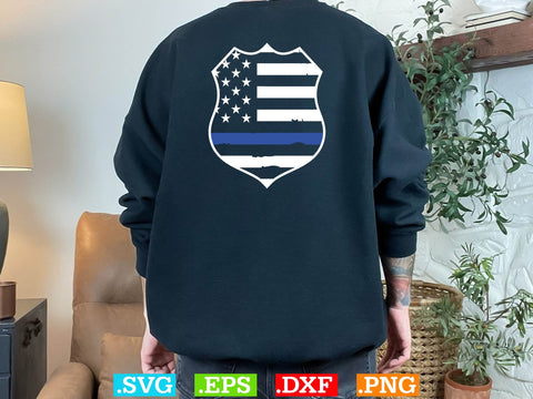 Love Thin Blue Line Heart Flag Gift Shirt, Police Svg, Back the Blue Svg, Thin Blue Line Svg, Police Officer Svg, Police Wife Svg, Distressed Flag SVG Creativeart88 