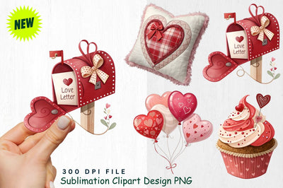 Love Valentine PNG Clipart Sublimation Regulrcrative 