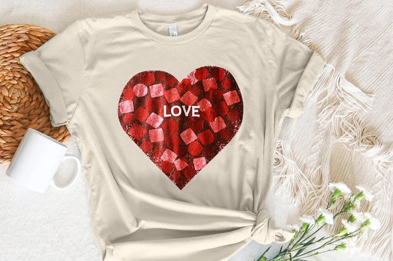 Love Valentine's Day Red Heart PNG Design (10) SVG Angelina750 