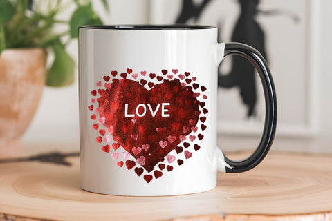 Love Valentine's Day Red Heart PNG Design (2) SVG Angelina750 