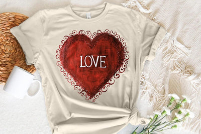 Love Valentine's Day Red Heart PNG Design (5) SVG Angelina750 