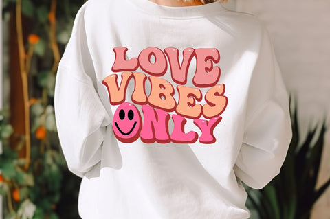 Love Vibes only svg Design SVG Regulrcrative 